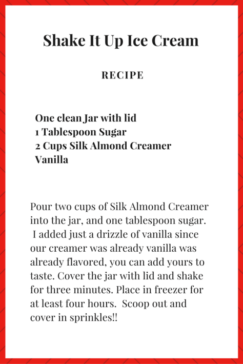 Shake It Up Ice Cream