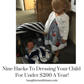 Nine hacks to dressing your child to the Nines for under $200 a year!4