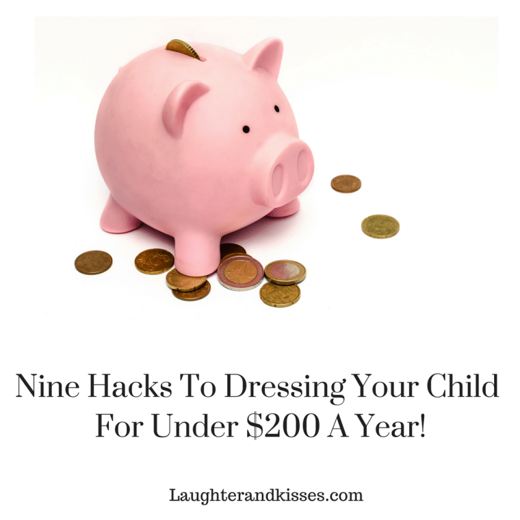 Nine hacks to dressing your child to the Nines for under $200 a year!8