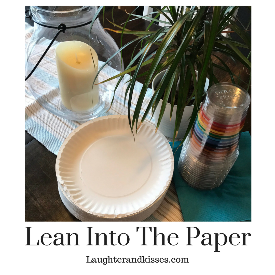 Lean Into The Paper