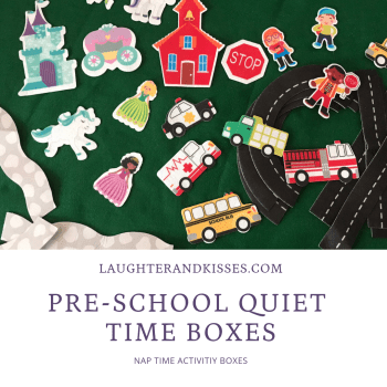 Pre-school Quiet time Boxes